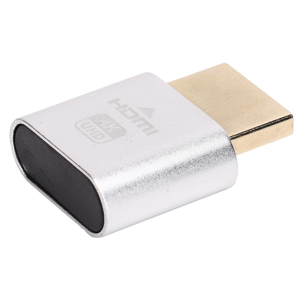 High Definition Multimedia Interface Dummy-Stecker Hot-Swap-fähig 4K Display-Emulator(Silber )