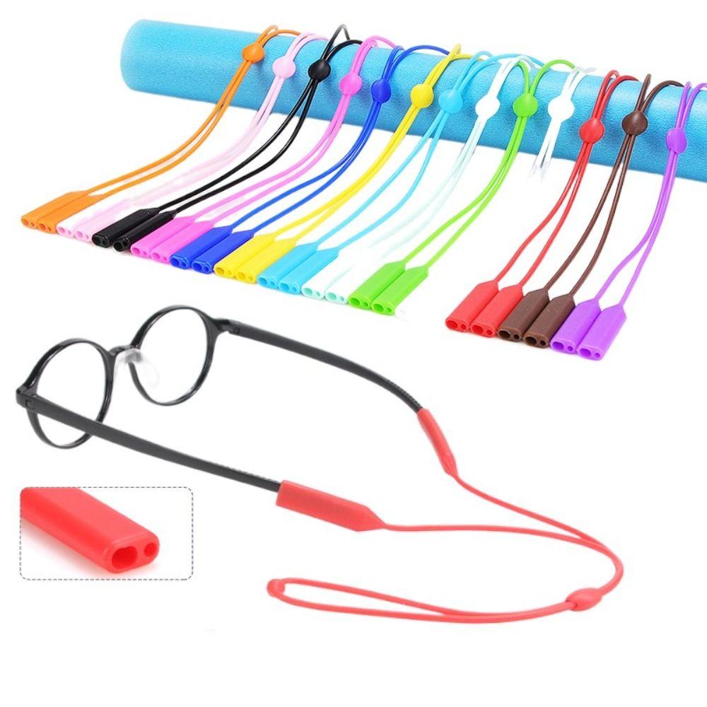 Elder Anti-lost Silicone Glasses Lanyard Kid Glasses Chain Glasses Cord Holders Eyeglasses Straps