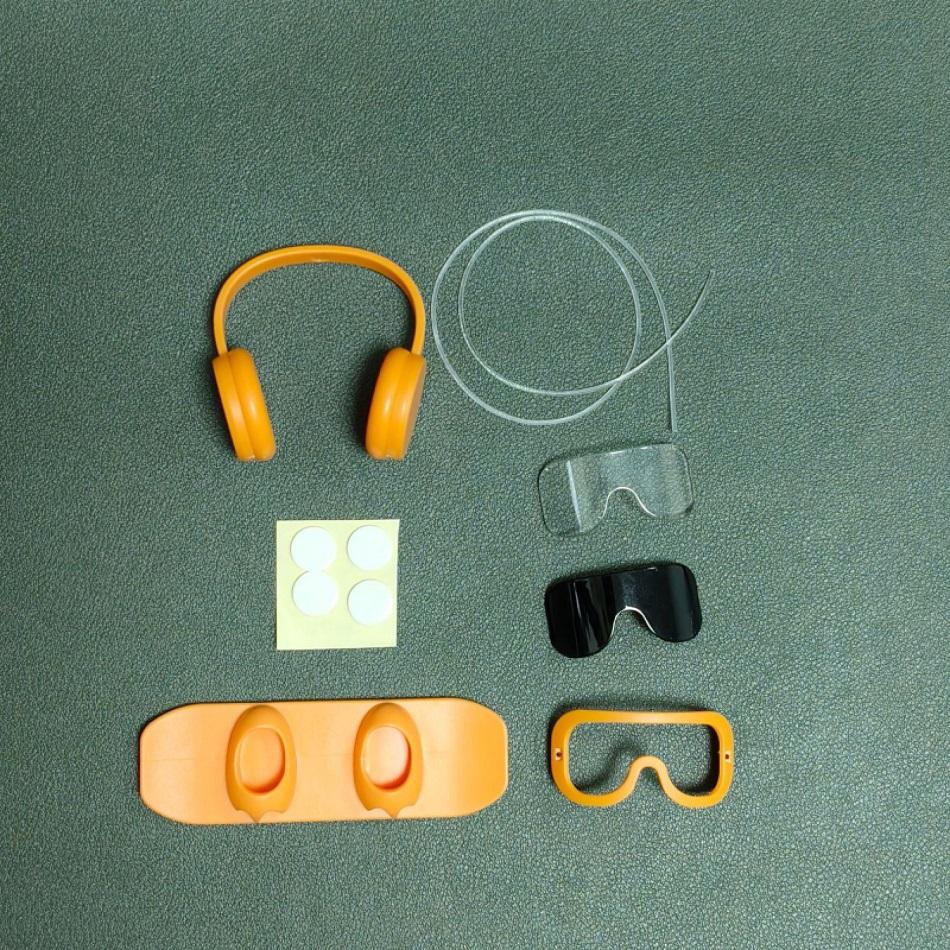 Labubu 4.0 Mini Series Outfit Change For 10cm Labubu Vinyl Plush Pendant Earphones Goggles Snowboard Sports Set Accessories Gift