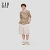 Gap Men's Logo Lightweight Straight Cropped Pants