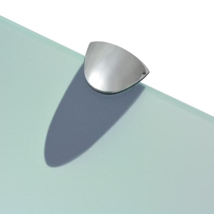 VidaXL Étagère murale en verre 40 x 10 cm 8 mm