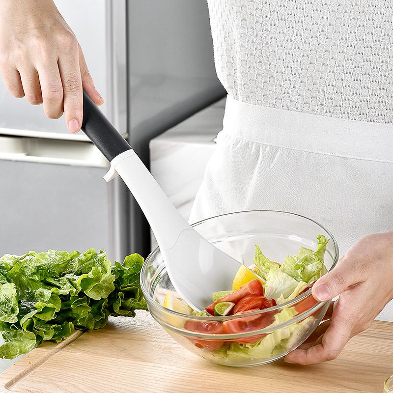 6 PCS Silicone Kitchen Utensils Heat Resistant Non-Stick Cooking Utensils Baking Tools With Storage Matching Hang Tools