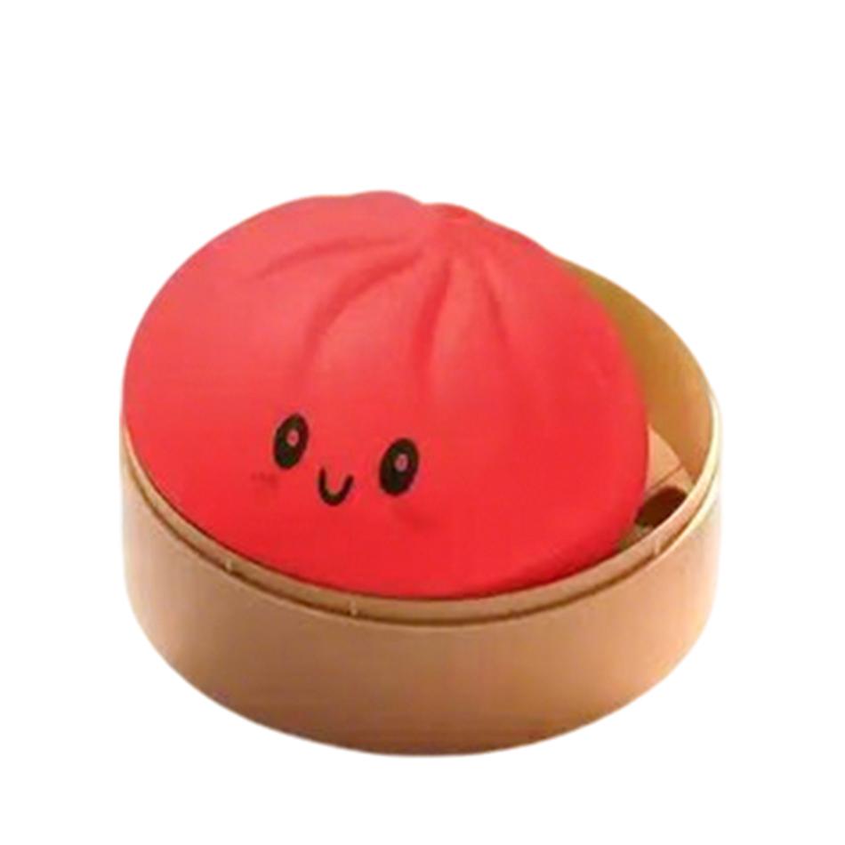 Zacht en Kleurrijk Simulatie Knoedel Knijpspeeltje, een Ontspannend en Stressverlagend Speeltje voor Kinderen en Volwassenen Squishy