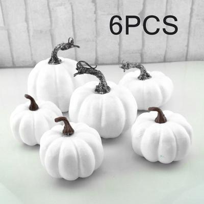 6 Pieces Of Maple Leaves Autumn Holiday Decoration Indoor And Outdoor Decoration Fake Decoration