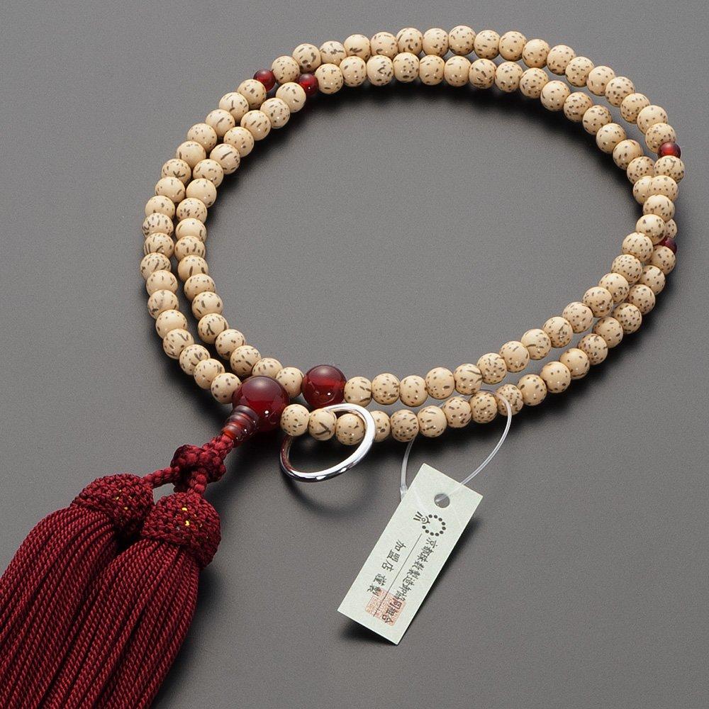 Buddhist Altar Shop Takita Shoten Prayer Beads Soto Zen Formal Prayer Beads Starry Moon Bodhi Tree Agate Silk Tassel with Head Kyoto Prayer Prayer