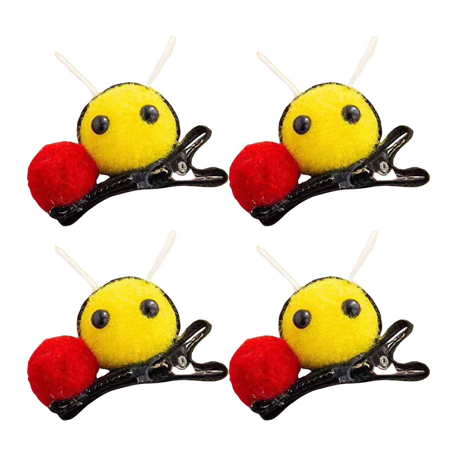

Girls Hair Clip Bees Women Kid Hairgrips Adorkable Headdress Barrettes Bees Shape Sweet 2000s Girls Hairpins