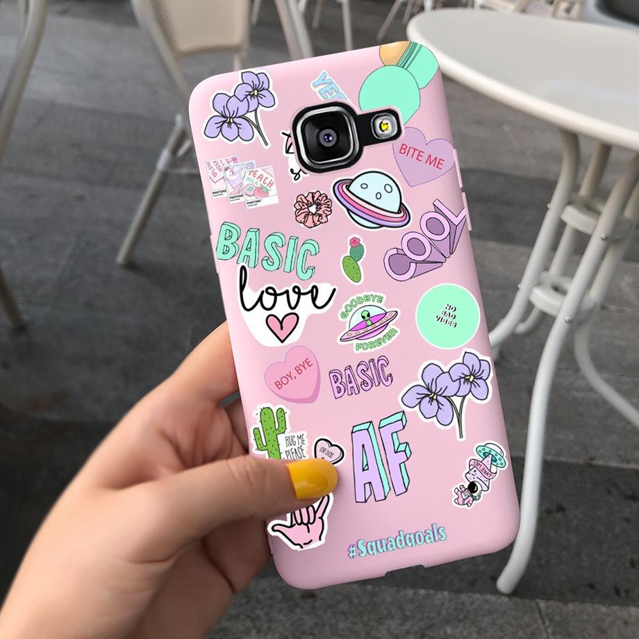For Samsung A5 2016 2017 Phone Case Back Cover Soft Silicone TPU Funda For Samsung Galaxy A5 A 5 2016 2017 A510F A520F Bumper