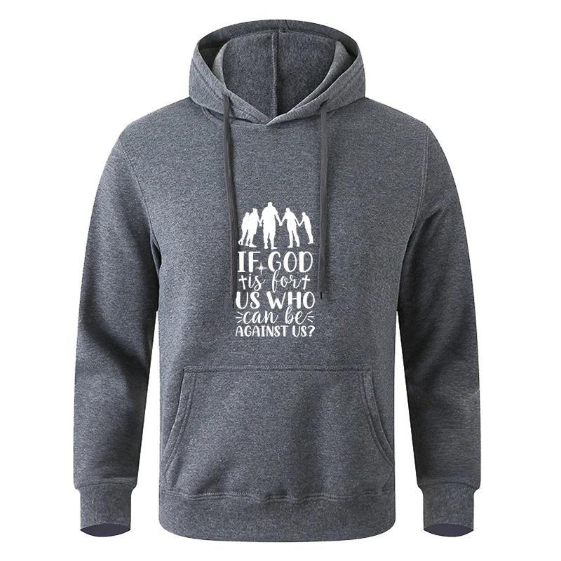 Black Gray Autumn Printed Teens Long Sleeve Hooded Sweatshirt Sportswear Hoodie