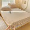 Winter Plush Elastic Fitted Sheet Couple Double Bedspread on The Bed Linen Mattress Pad Cover 90 150 180x200  Warm No Pillowcase