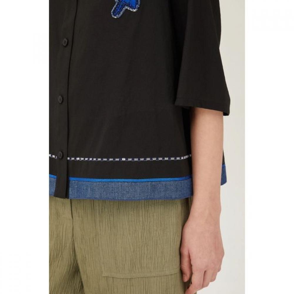 Benetton Benetton Linen Blend Andy Blouse Babla9531