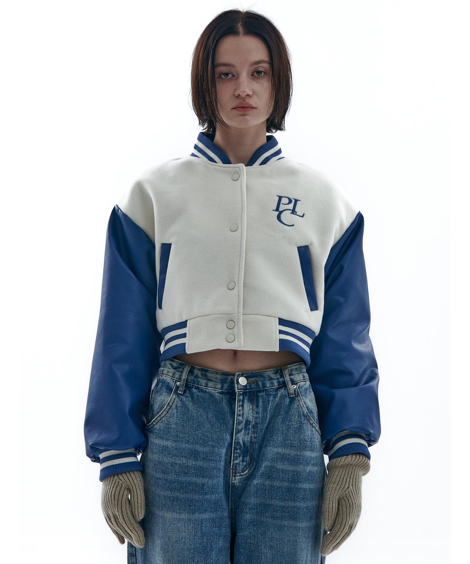 Place Studio Striped Color Block Crop