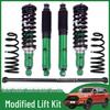 Adjustable 2-Inch Lift Kit with Shock Absorbers for Isuzu MUX Ranger Off-Road Modification