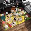 1pc The Loud House1 Print Area Rug - Soft, Washable Non-Slip Indoor Mat for Office Chairs, Living Room, Home Office Decorative Rug