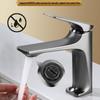 Elegant Black Tall Single-Hole Basin Faucet