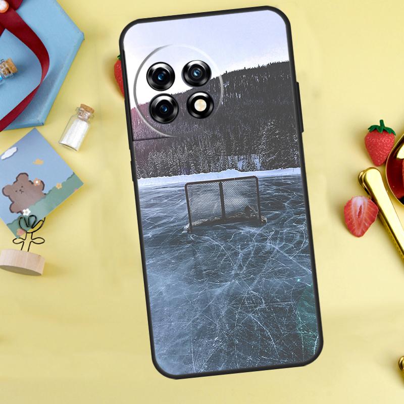 Play Ice Hockey Case For OnePlus 15 13 12 11 10 9 13T 13R 12R 10R 10T 8T Nord 5 CE 4 3 2 Lite N20 N30 Cover