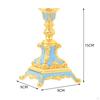 Candlestick Tone Tabletop Ornament Ornate Candle Holder for Decorators, Brides, Home Decor, Wedding,