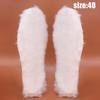 New Unisex Australia Sheepskin Insoles Natural Real Fur Wool Cashmere Snow Boot Shoe Pad Children Wool Insoles Warm Winter Shoes