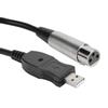 Microphone Mic Link Cable Adapter USB To XLR Microphone Link Cable Cord 3 Meter