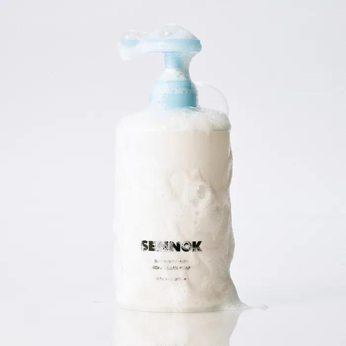 Scrub Hand Wash Soap Clean Soap 300ML + [Free] Sennok Body & Hair Care 4 Types (7mlX4)