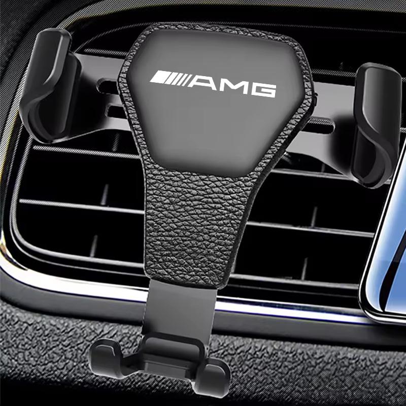 Car Phone Holder Gravity Sensing Auto Grip Universal Bracket For Benz AMG W213 W214 W221 W222 Smart GLK GLE A B C E S Class A180