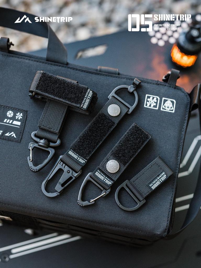 Mountain Fun Shine Trip Tactical Multifunctional MOLLE D-Ring Triangle Hook Buckle Outdoor.