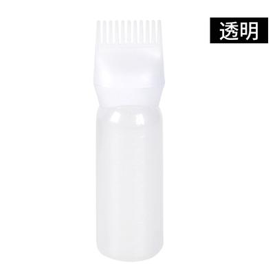 Haarfärbeflasche, Kammflasche, Färbecreme, Haarpflegeflasche, Shampooflasche, Friseursalon, Zuhause
