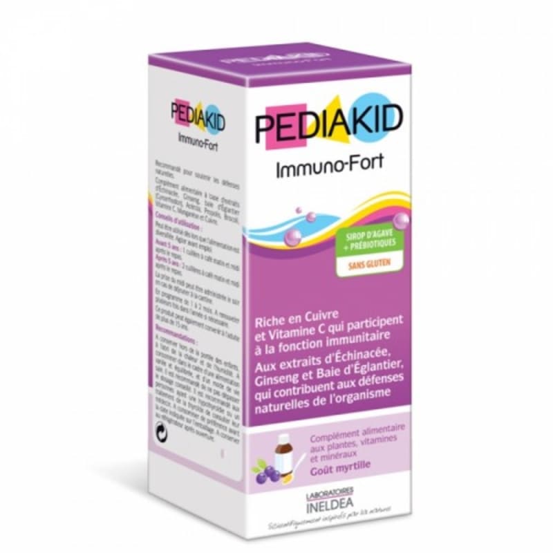 

Pediakid IMMUNO-FORT Сироп 250 МЛ (Смак Чорниці)