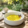 Outdoor Bee Drinking Platform Floating Island, Honeycomb Design Platform, Safe Waterer for Garden Float Bees Butterflies Cup Backyard Pollinators