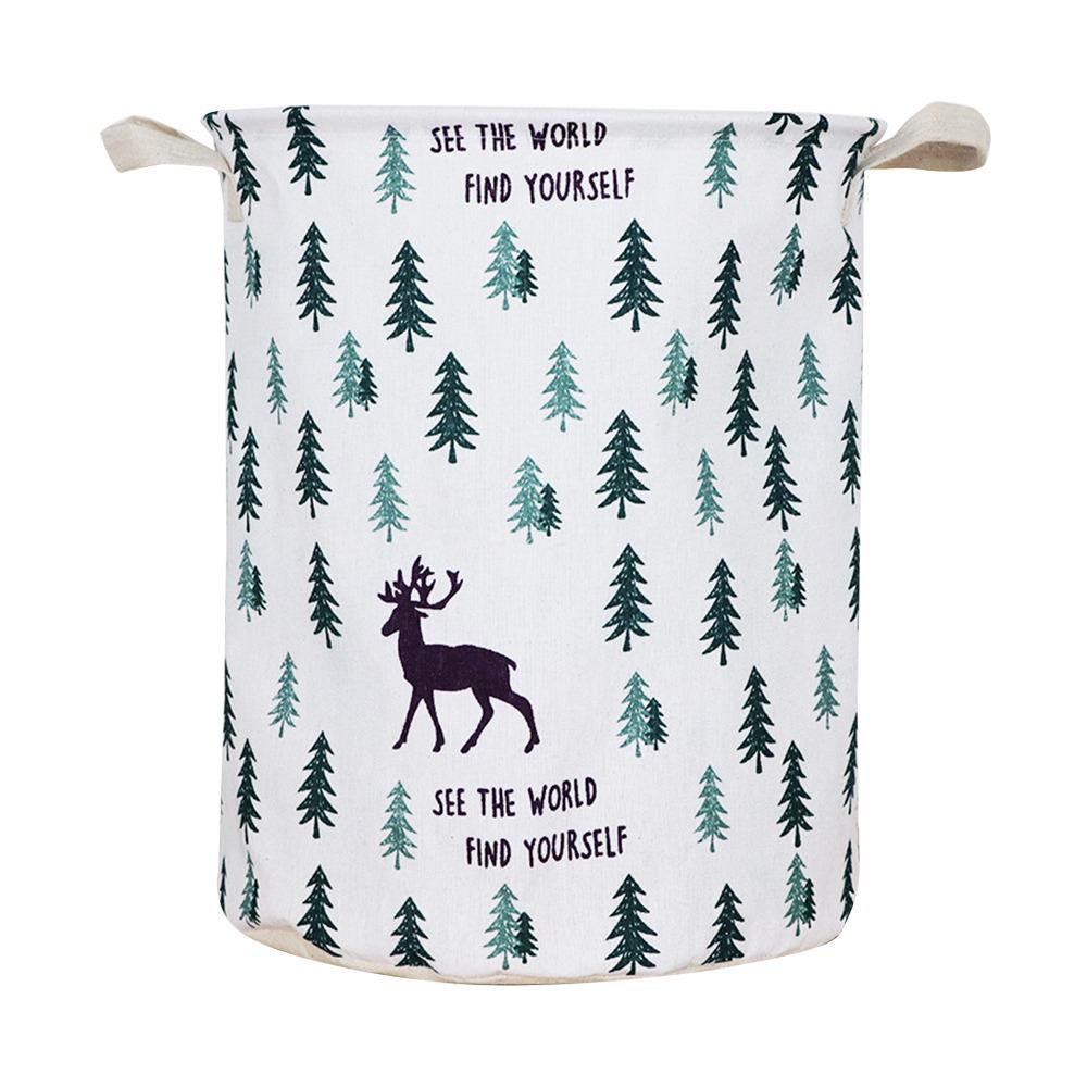 Large Capacity Clothing Laundry Basket Bag Folding Laundry Basket Clothes Storage Bag Children Toy Storage Bucket Waterproof#ww