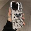 Kitten Pattern Mobile Phone Case For  Mi 13 12 11 Lite 5G NE 14 13T 12T Poco X6 X5 F5 M6 Pro Matte Laser Shockproof Cover