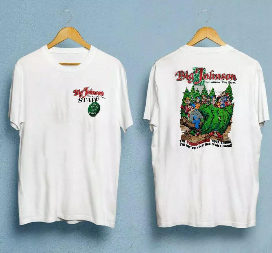 

Винтажная мужская футболка Big Johnson, забавная футболка с одинарной строчкой, 90-е, размер S-4XL XL