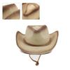 Trendy Unisex Fashion Summer Casual Fashion Beach for Sun Straw Panama Jazz Hat