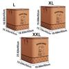 Non-woven Fabric Clothes Quilt Storage Bag Large Capacity Dust-proof Luggage Moving Bag Moisture-proof Bear Pattern