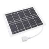 Solar Panel 3W 5V High Efficiency Multi Purpose USB Solar Panel Charger for Mobile Phone Tablet