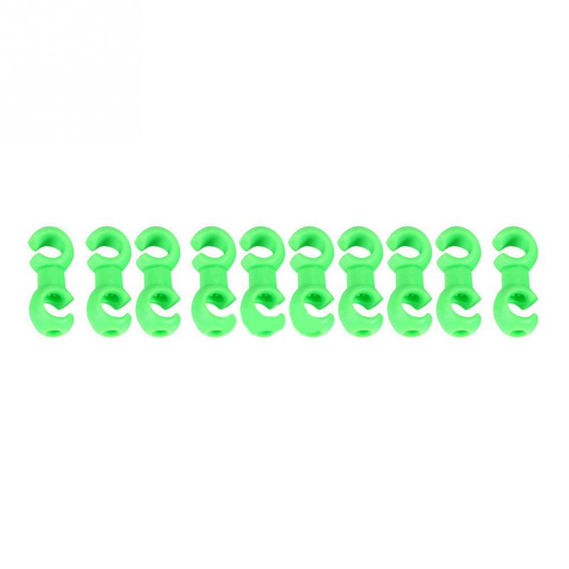 10Pz/Set Fibbia a S Clip per Cavo Freno Deragliatore Bicicletta Anello di Chiusura Rotante Clip per Cavo Freno MTB