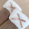Autumn&Winter Plush Hosiery Cotton Bow Socks Harajuku Lamb Wool Stocking  Toddle