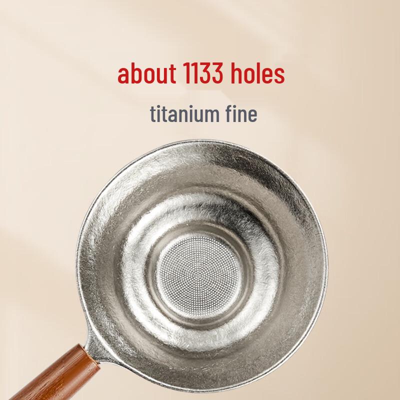 Kamjove Titanium Tea Strainer Filter