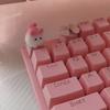 3D Mechanical Keyboards Creative Cartoon Rabbit Shaped Gamer Keyboards Keycaps for Office Decompression