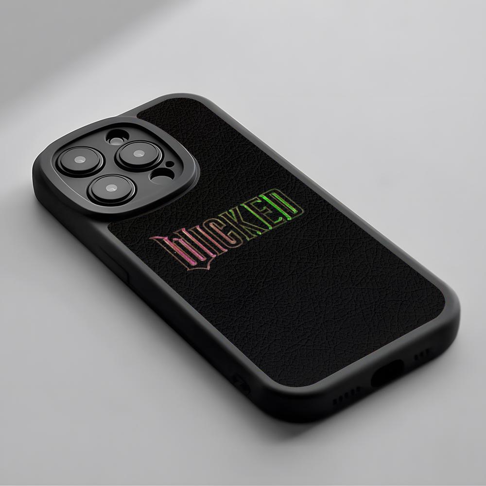 

Pink Wick-ed classic movie poster Phone Case For iPhone 16 15 14 13 12 11 Plus Pro Max Lambskin Silicone Cover black iPhone 16 Pro