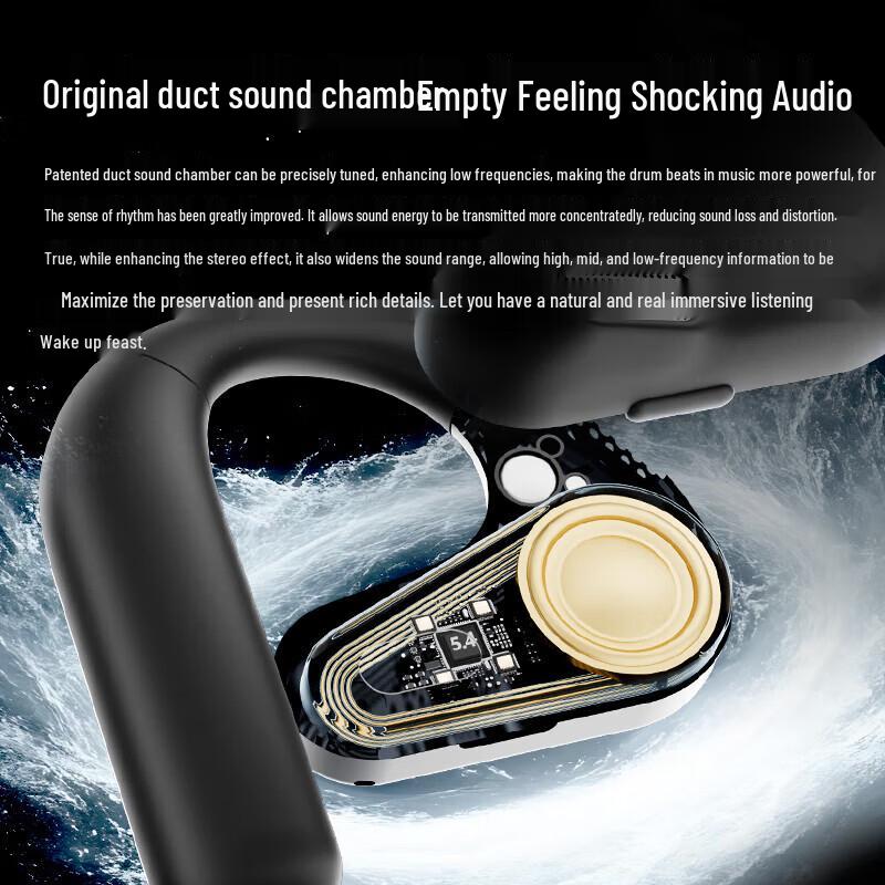 Newman Q12 Bone Conduction Wireless Ear-hook Earphones