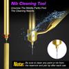 2Pcs Fine Line Fluid Writer Paint Applicator Pens with 0.5mm and 0.7mm Stem Tips for Wells, Drawing, Lettering Precision Automotive Paint Touch Up