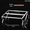 Stainless Steel Divided Condiment Dispenser Set