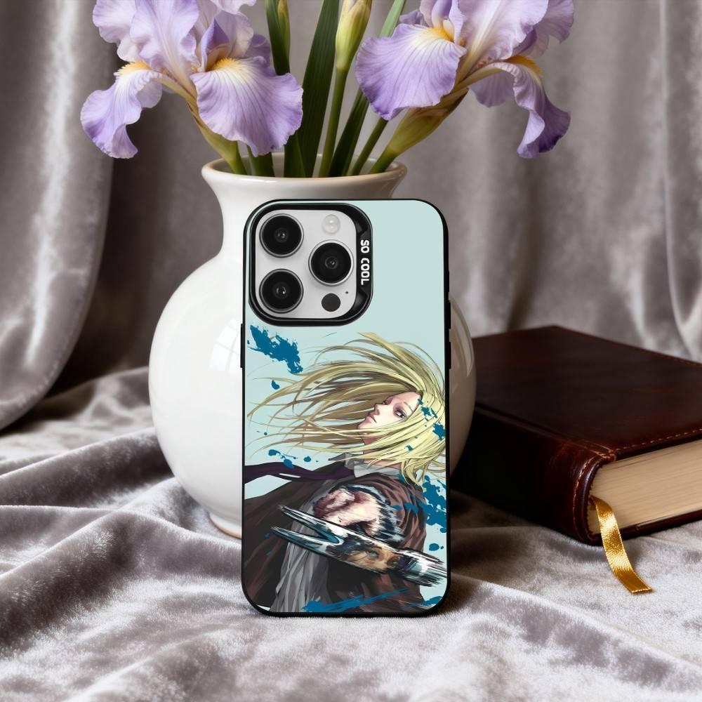 Anime S-Sakamoto-O D-Days Phone Case For iPhone17,16,15,14,13,12,11 Plus,Pro Max Candy Silver Plated Inside Cover