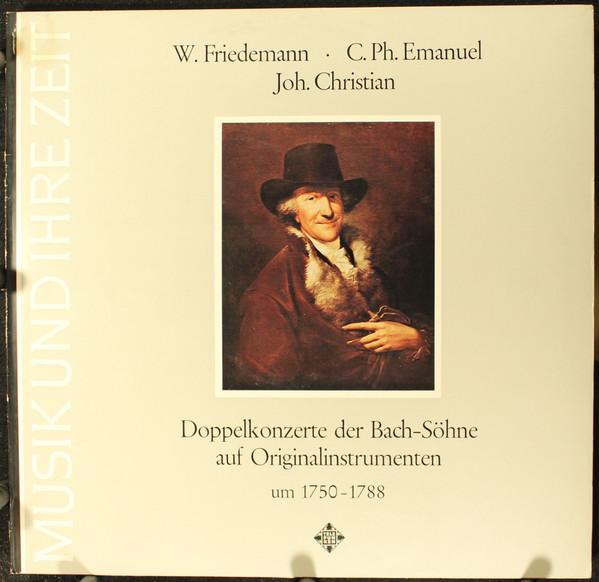 

LP Record WILHELM FRIEDEMANN BACH CARL PHILI Doppelkonzerte Der BachSohne Auf O SAWT9490 Telefunken Germany Classical Used