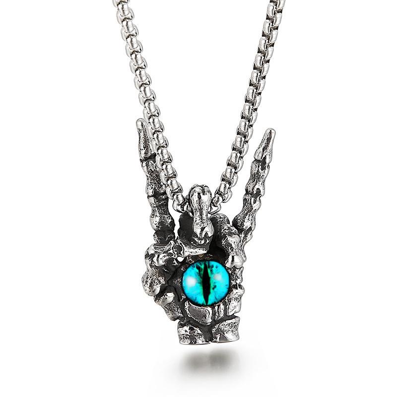Flame Sun God Titanium Steel Necklace - Unisex Hip Hop Pendant