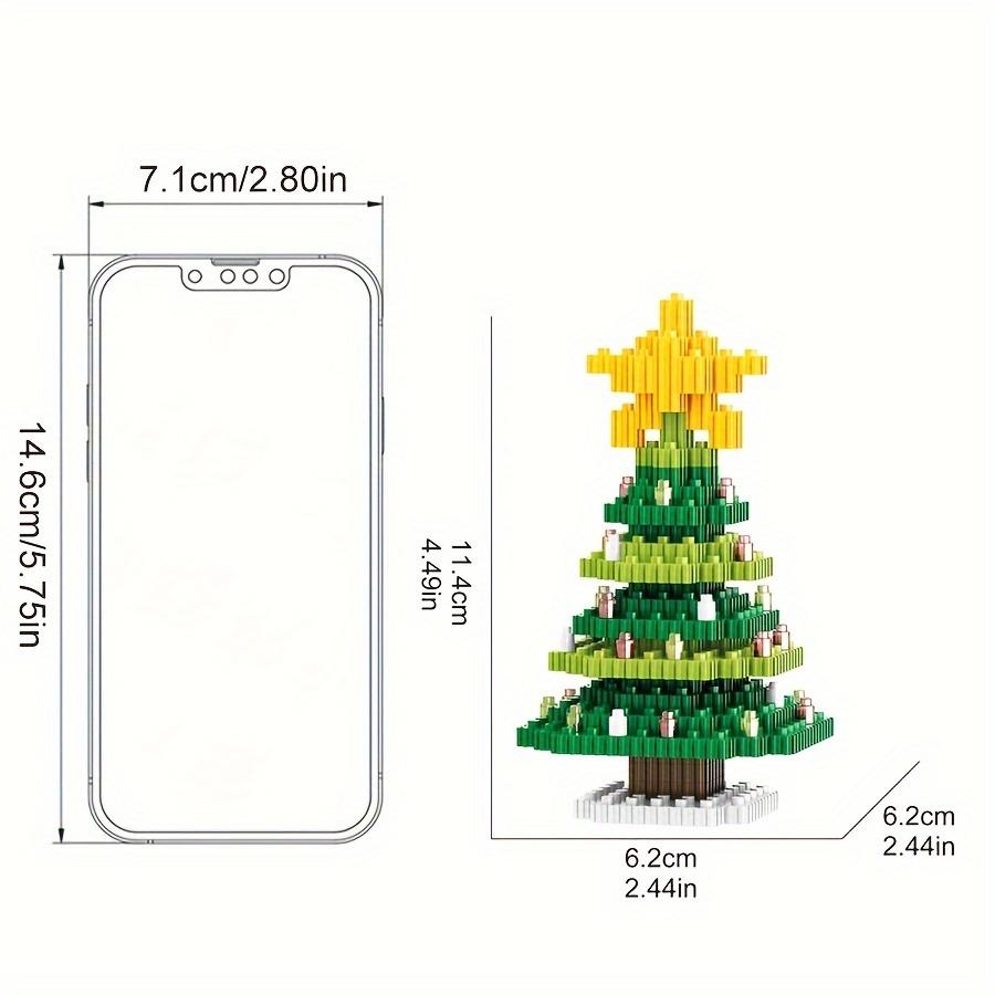 6-in-1 Christmas Block Set - Santa, Snowman, Tree and House - Perfect for Holiday Decorations and Halloween!