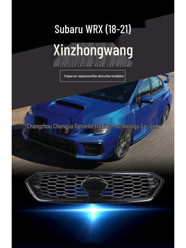 Black Front Bumper Grille for Subaru WRX (US Spec, 2018-2021)