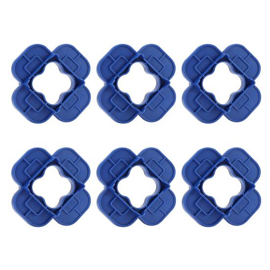 Deck Gasket 1 Spacer Tool 4-in-1 Multi-Size Floor Spacers Hardwood Floor Spacing Tool Anti-corrosive Wood Spacer Tool
