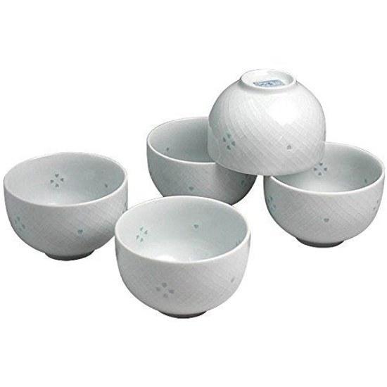 Tea cup stylish Amime Hotaru Sencha set Japanese x5pcs Porcelain Size(cm) 8.5x5 No527084