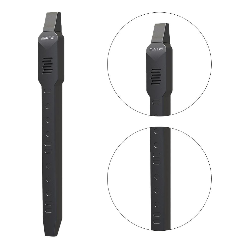 Electronic Wind Saxophone MIDI Digital Saxophone Electronic Wind Instrument 10 Timbres Suona Flute Built-in Speaker USB DC5V